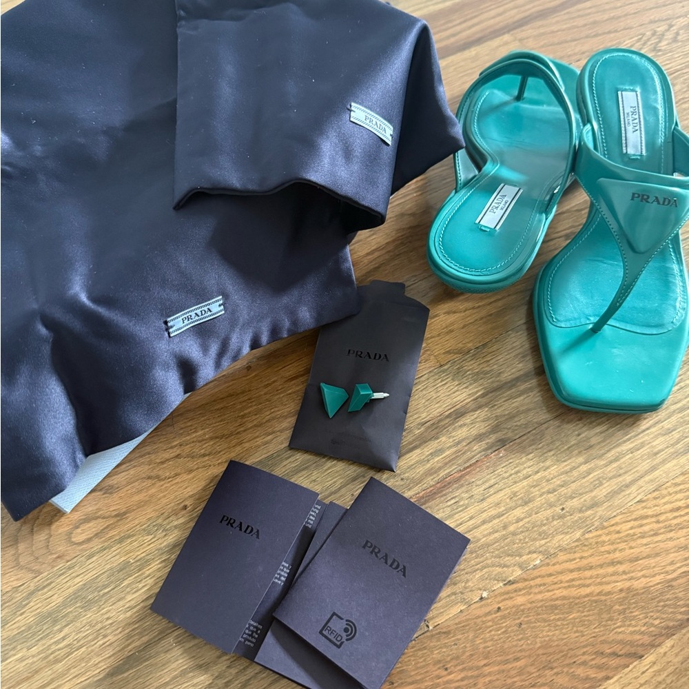 Women’s Prada Calzature Donna Spazzolato Sandal - Picture 7 of 7